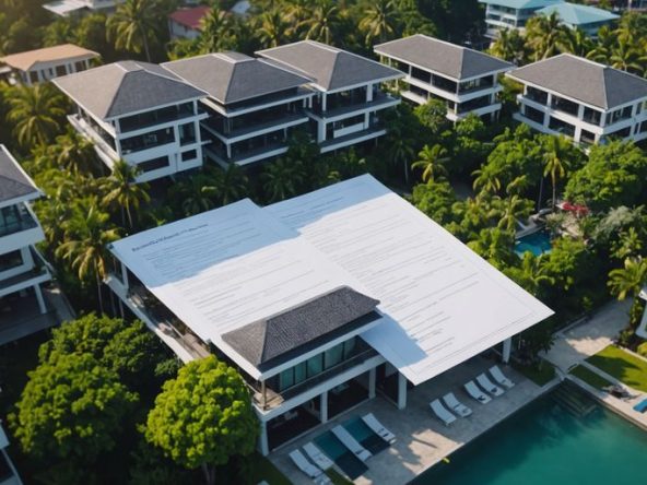 Phuket properties with tax documents overlay