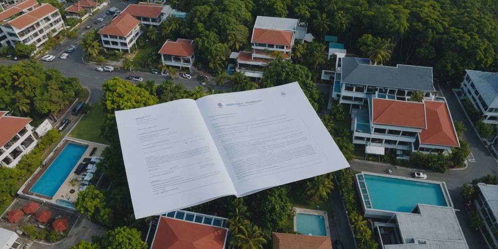 Phuket property transfer process with legal documents