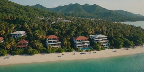 Luxurious beachfront properties in Koh Samui