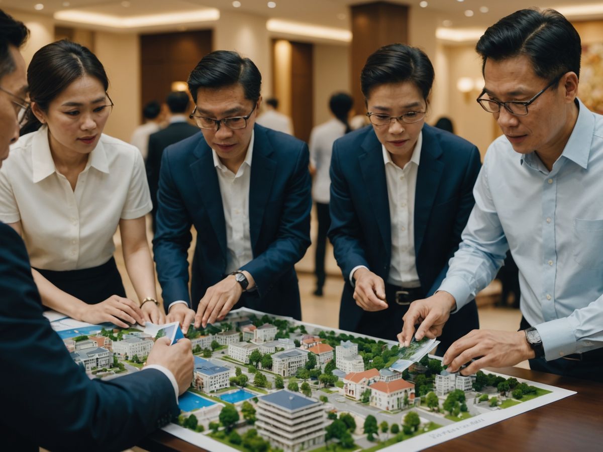 Chinese investors exploring Thai real estate opportunities.