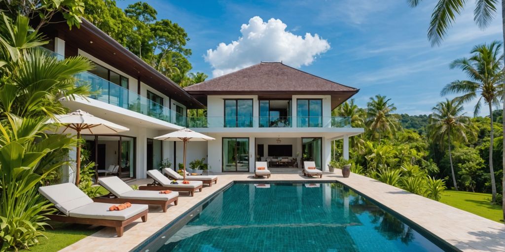 Tropical villa with private pool in Phuket