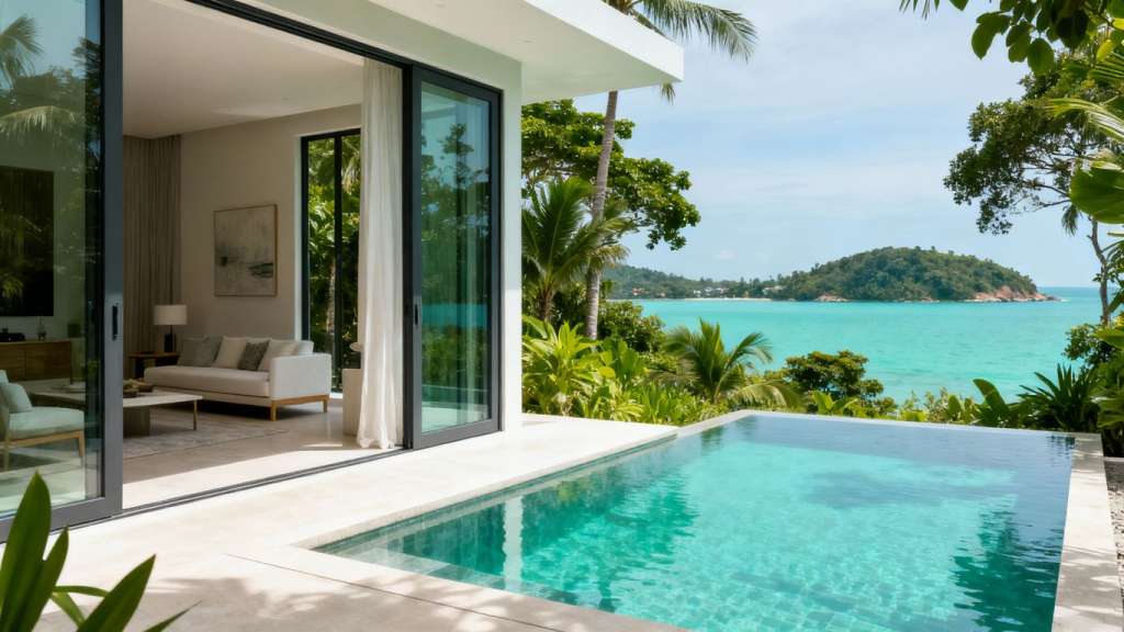 Luxury villa with infinity pool in Phuket