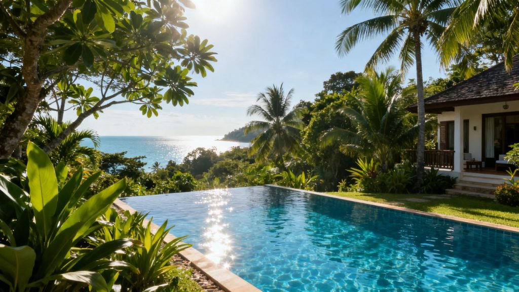 Overseas owner managing a Phuket villa remotely.