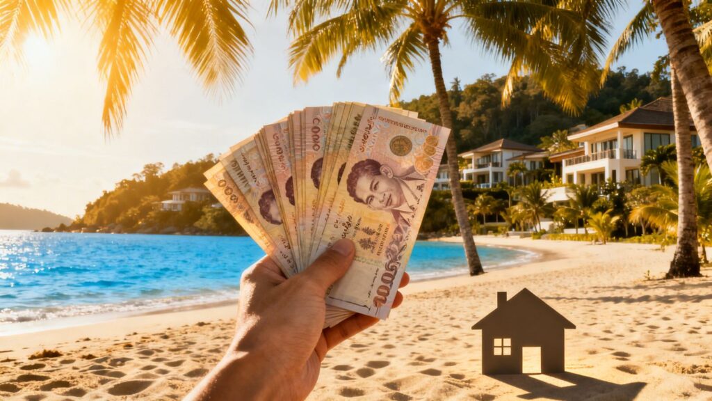 Phuket villas and Thai money, questioning rental guarantees.