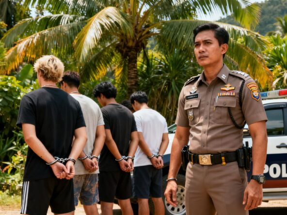 Phuket police arrest foreigners in ownership probe.